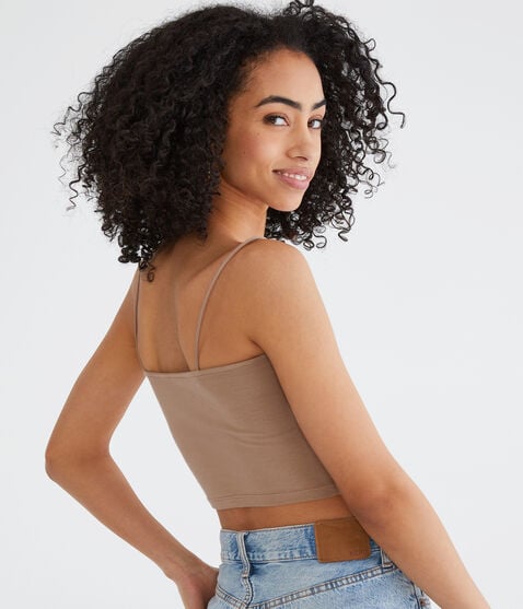 Seriously Soft Cropped Bungee Cami