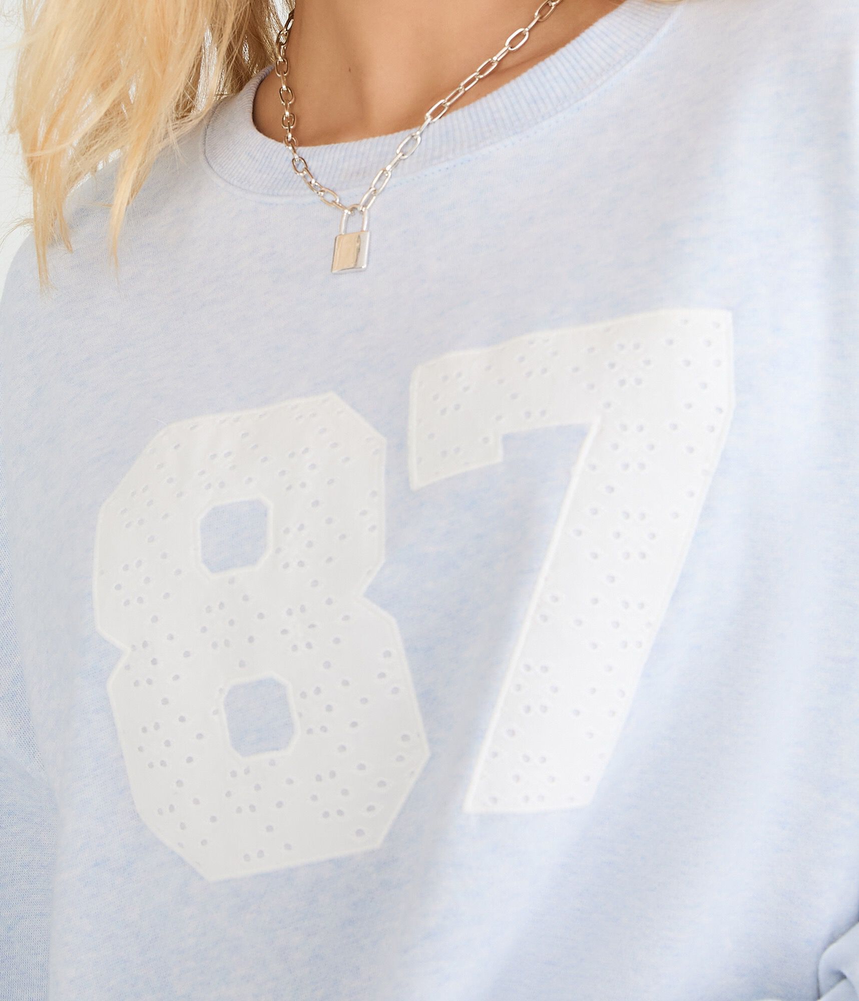 Cloud Soft Eyelet 87 Crew Sweatshirt