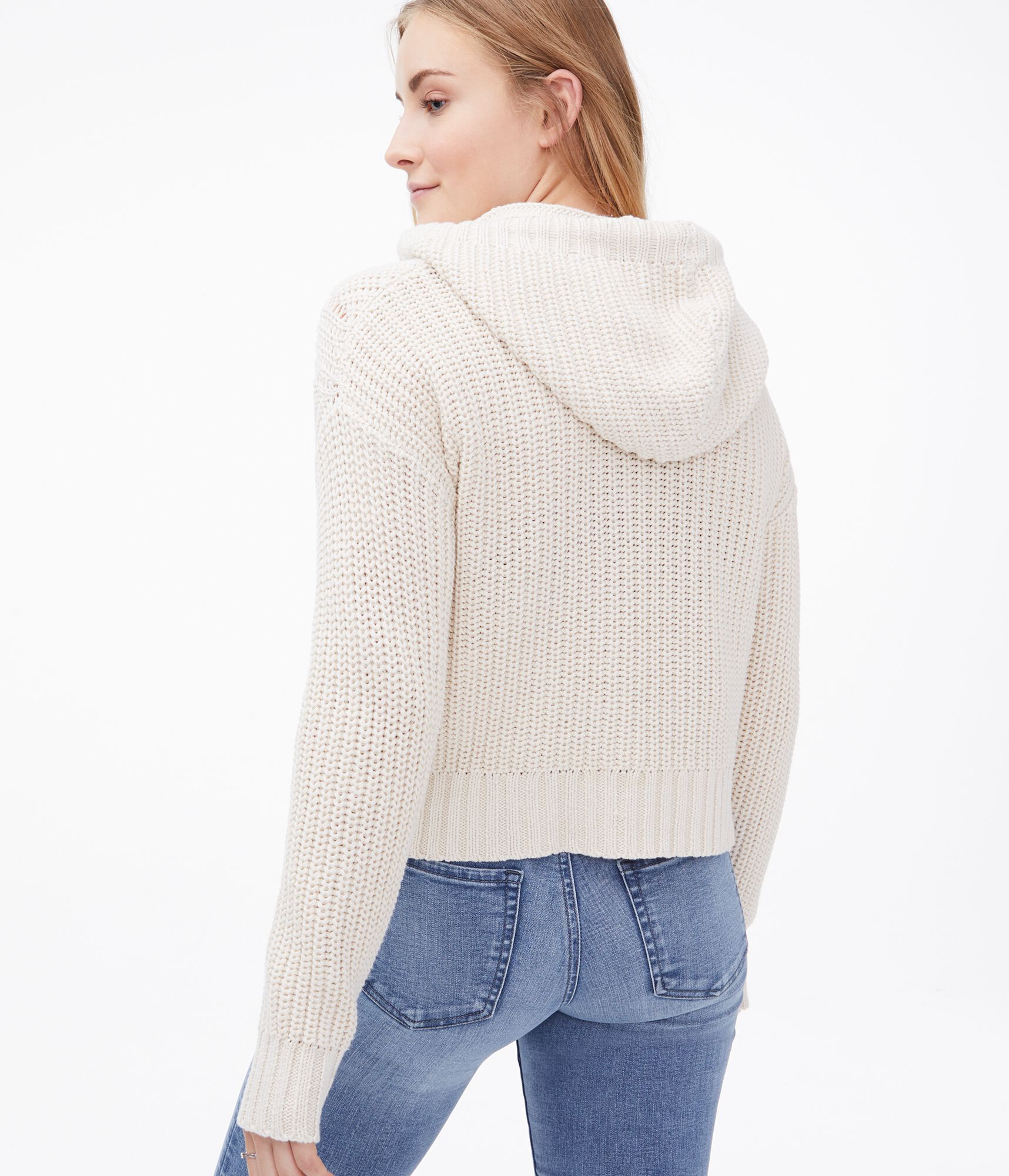 Marled Sweater Hoodie