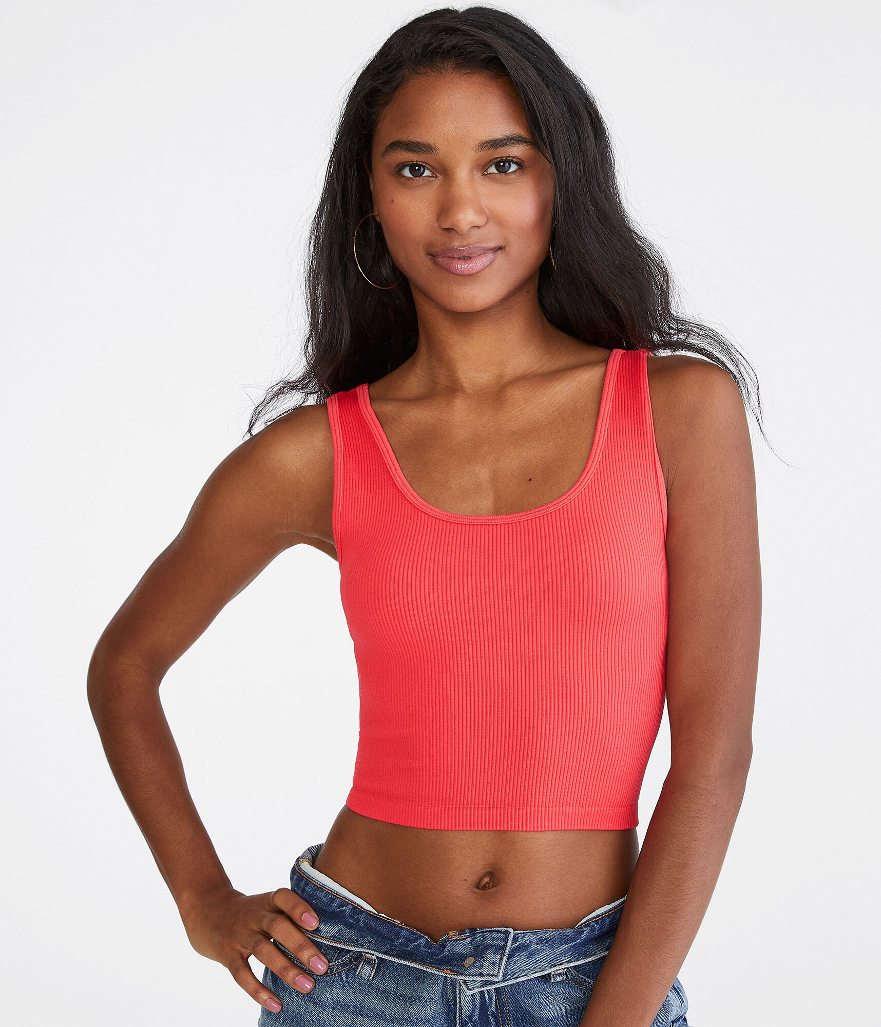 Wear 3 Ways Seamless Convertible Cropped Tank