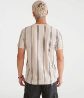 Aero Vertical Stripe Graphic Tee