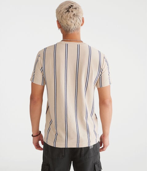 Aero Vertical Stripe Graphic Tee Aero Vertical Stripe Graphic Tee