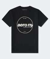Aero NY Circle Appliqué Graphic Tee