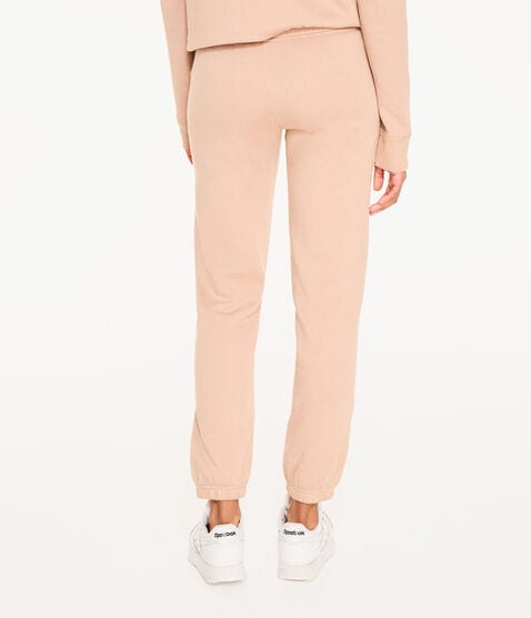 Aeropostale Script Logo Cinched Sweatpants Aeropostale Script Logo Cinched Sweatpants