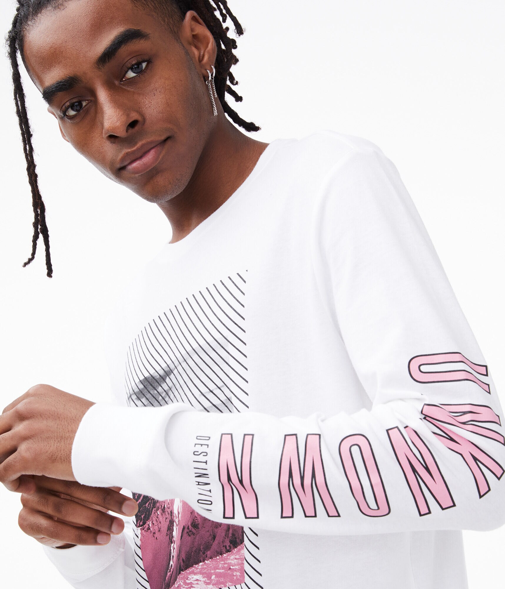 Long Sleeve Unknown Destination Graphic Tee