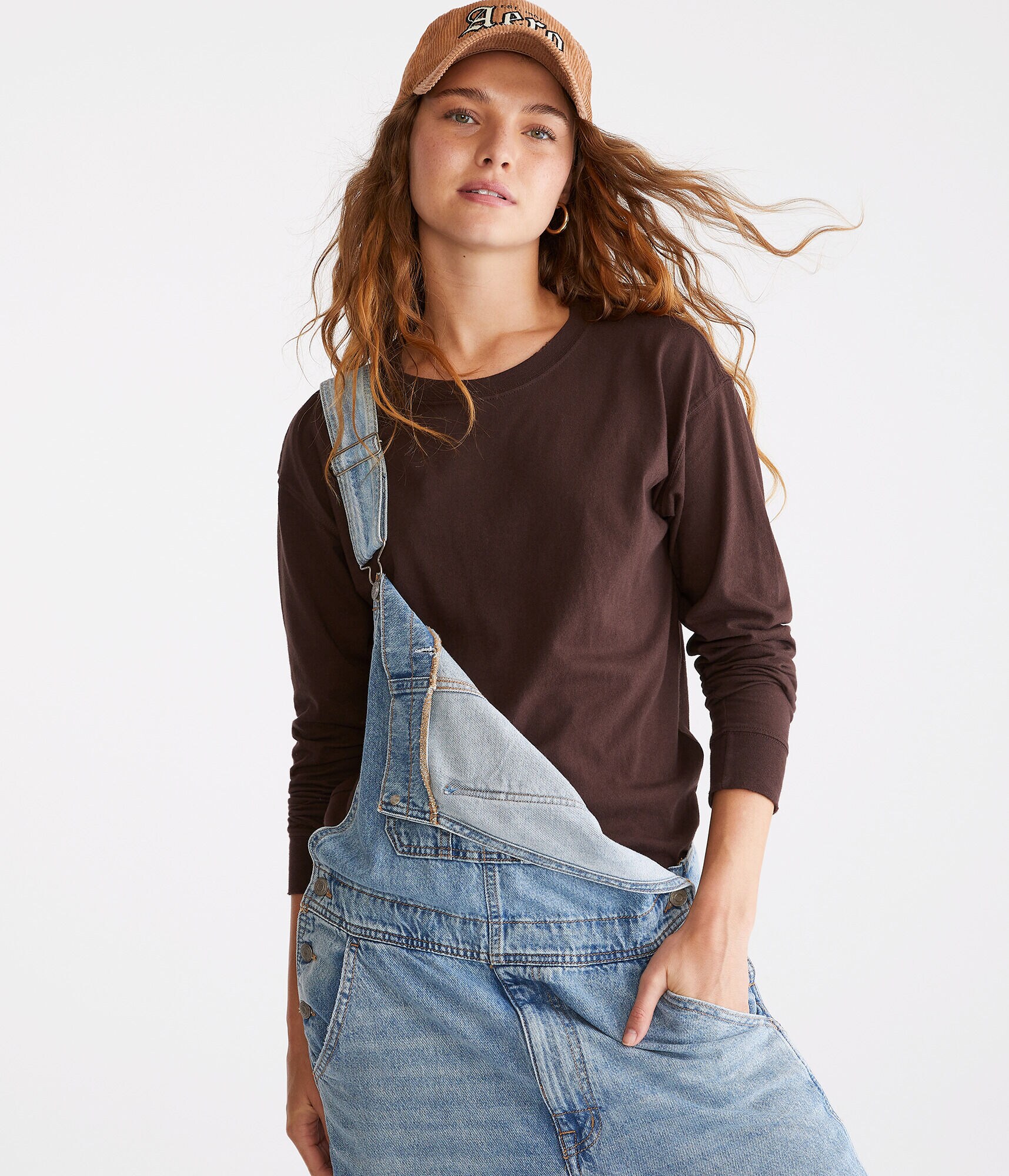 Long Sleeve Loose Fit Crew Tee