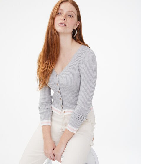 Ribbed Bodycon Cardigan Ribbed Bodycon Cardigan