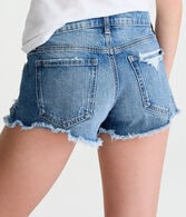 Vintage Low-Rise Denim Shorty Shorts