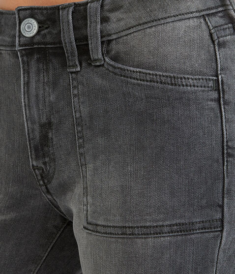 Mid-Rise Kick Flare Jean Mid-Rise Kick Flare Jean