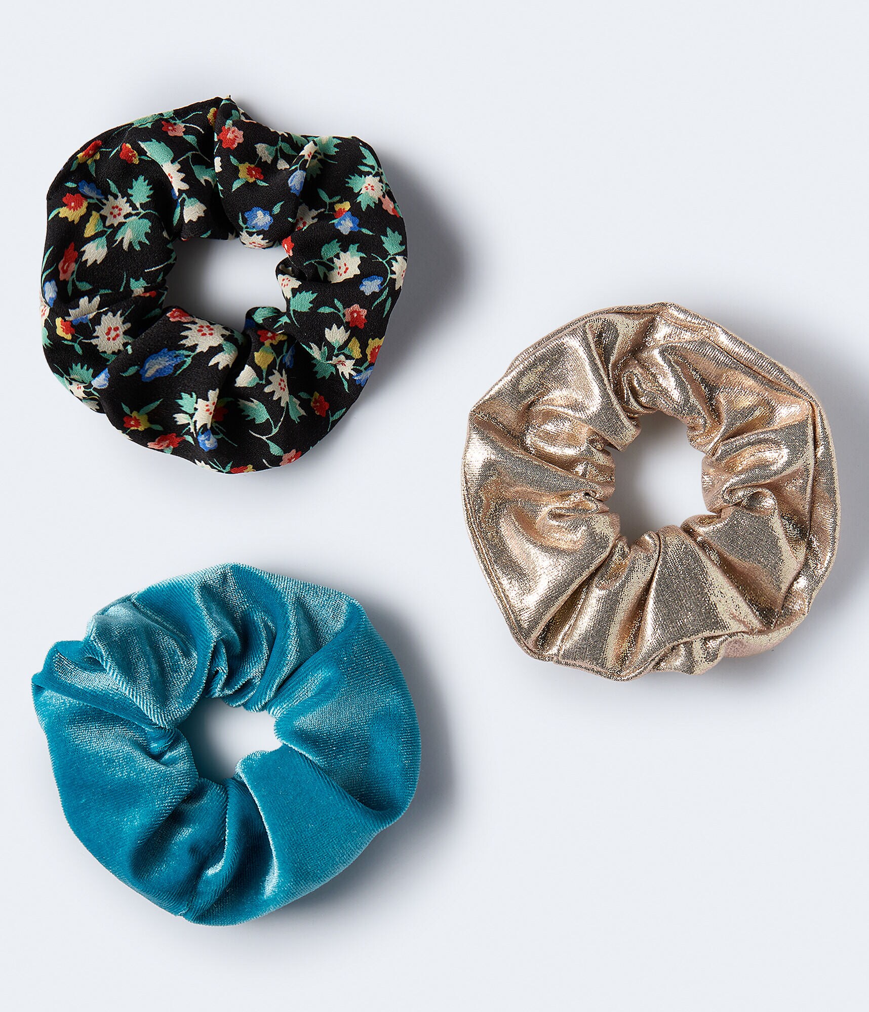 Velvet Scrunchie 3-Pack