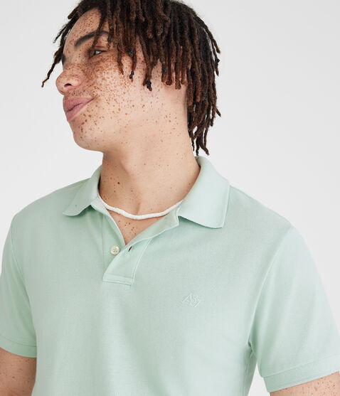 Tonal A87 Logo Piqué Polo Tonal A87 Logo Piqué Polo