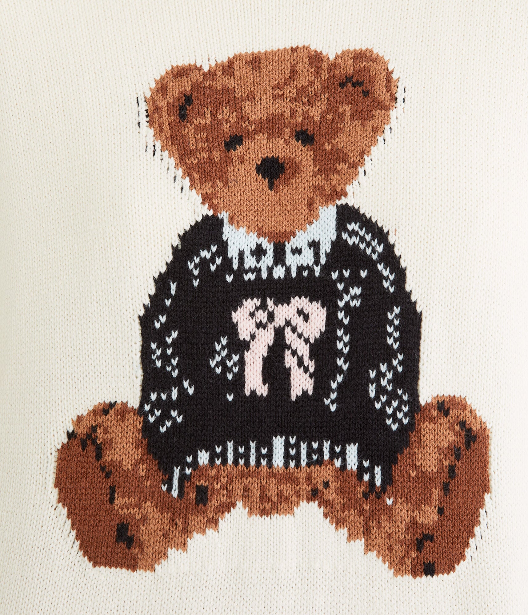 トップス bear Teddy Bear Oversized Crew Sweater
