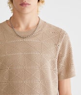 Geometric Sweater Tee