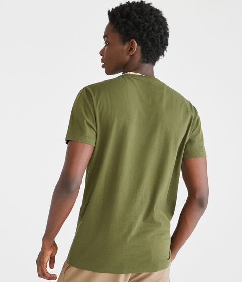 Aero NYC Rose Box Logo Graphic Tee