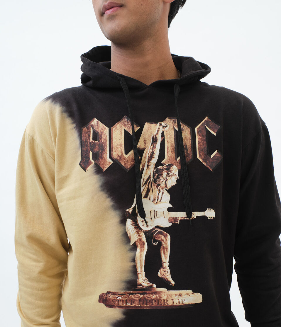 AC/DC Tie-Dye Pullover Hoodie