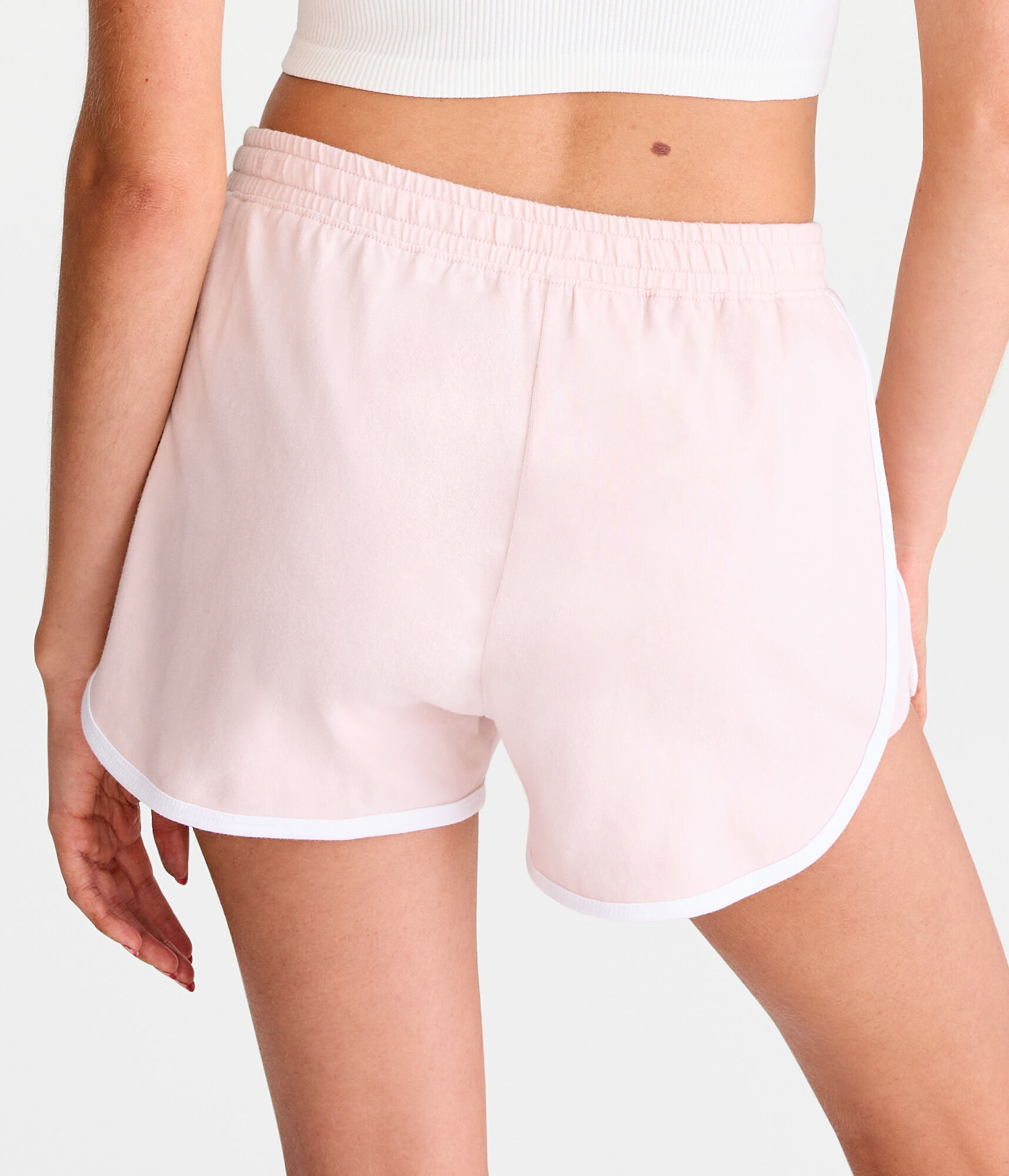 High-Rise Relaxed Retro Shorts