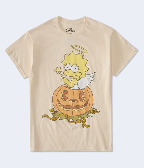 Lisa Simpson Halloween Oversized Graphic Tee Lisa Simpson Halloween Oversized Graphic Tee