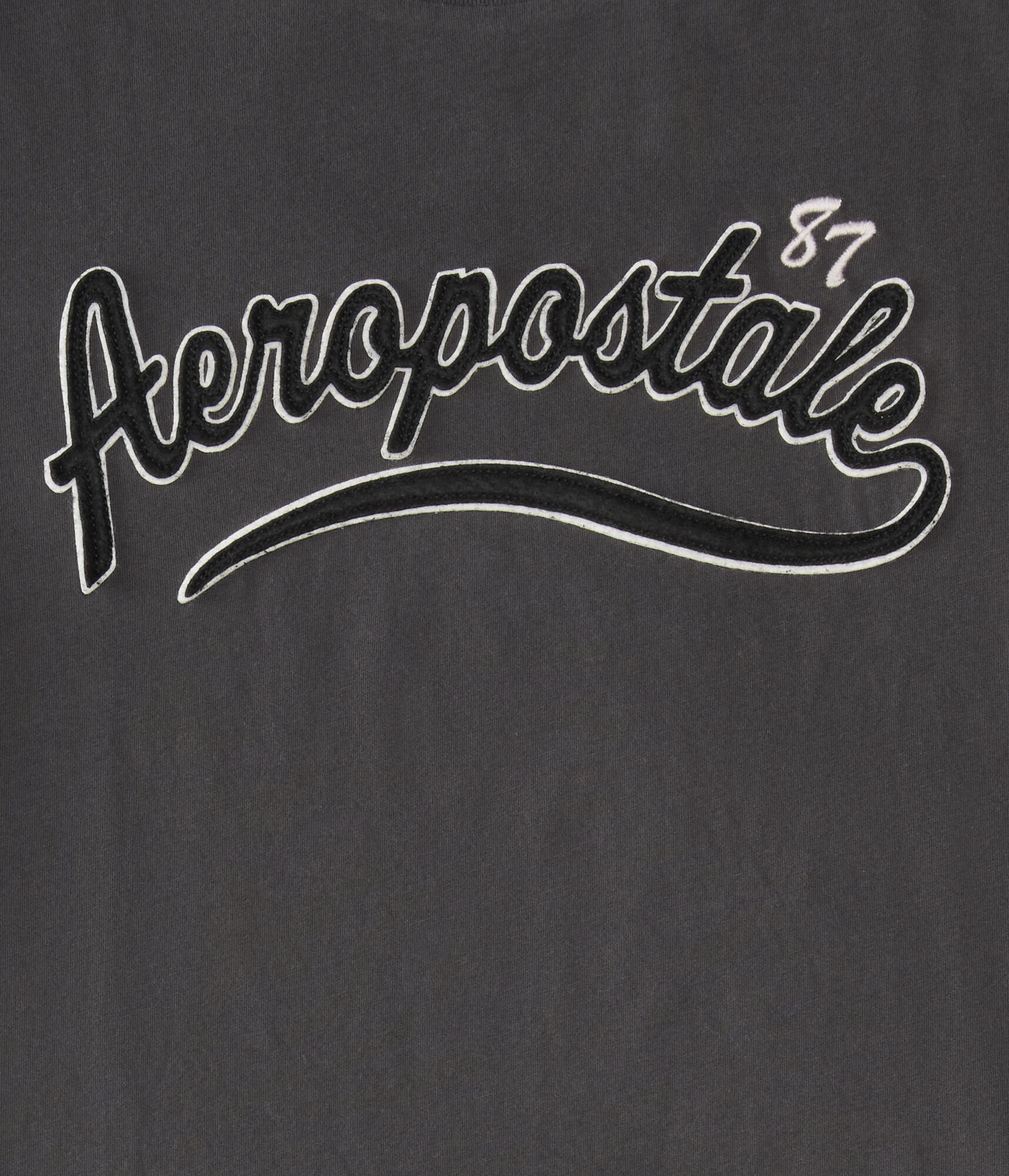 Aeropostale 87 Script Appliqu&eacute; Graphic Tee