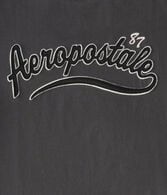 Aeropostale 87 Script Appliqué Graphic Tee