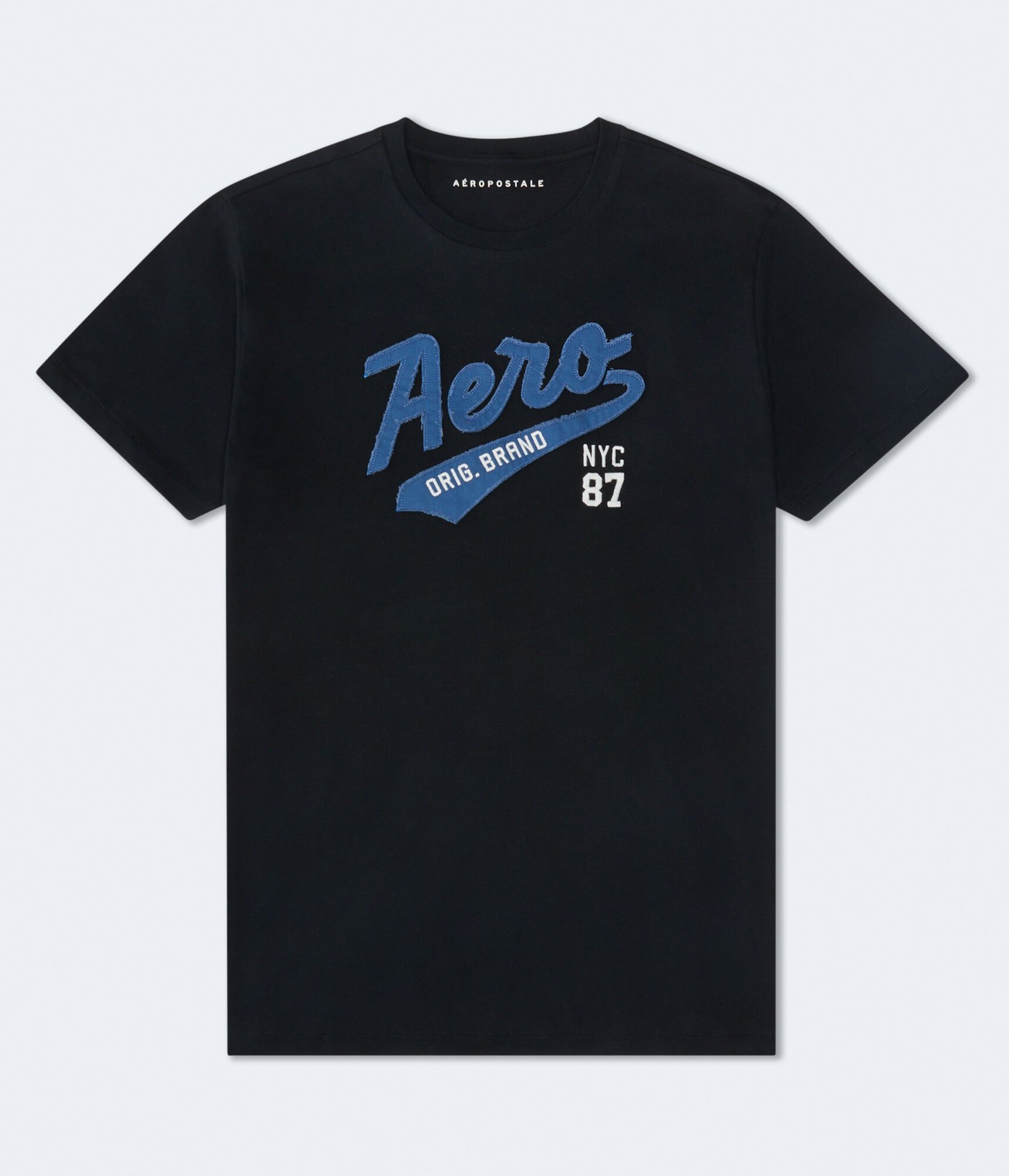 Aero Original Brand Appliqu&eacute; Graphic Tee
