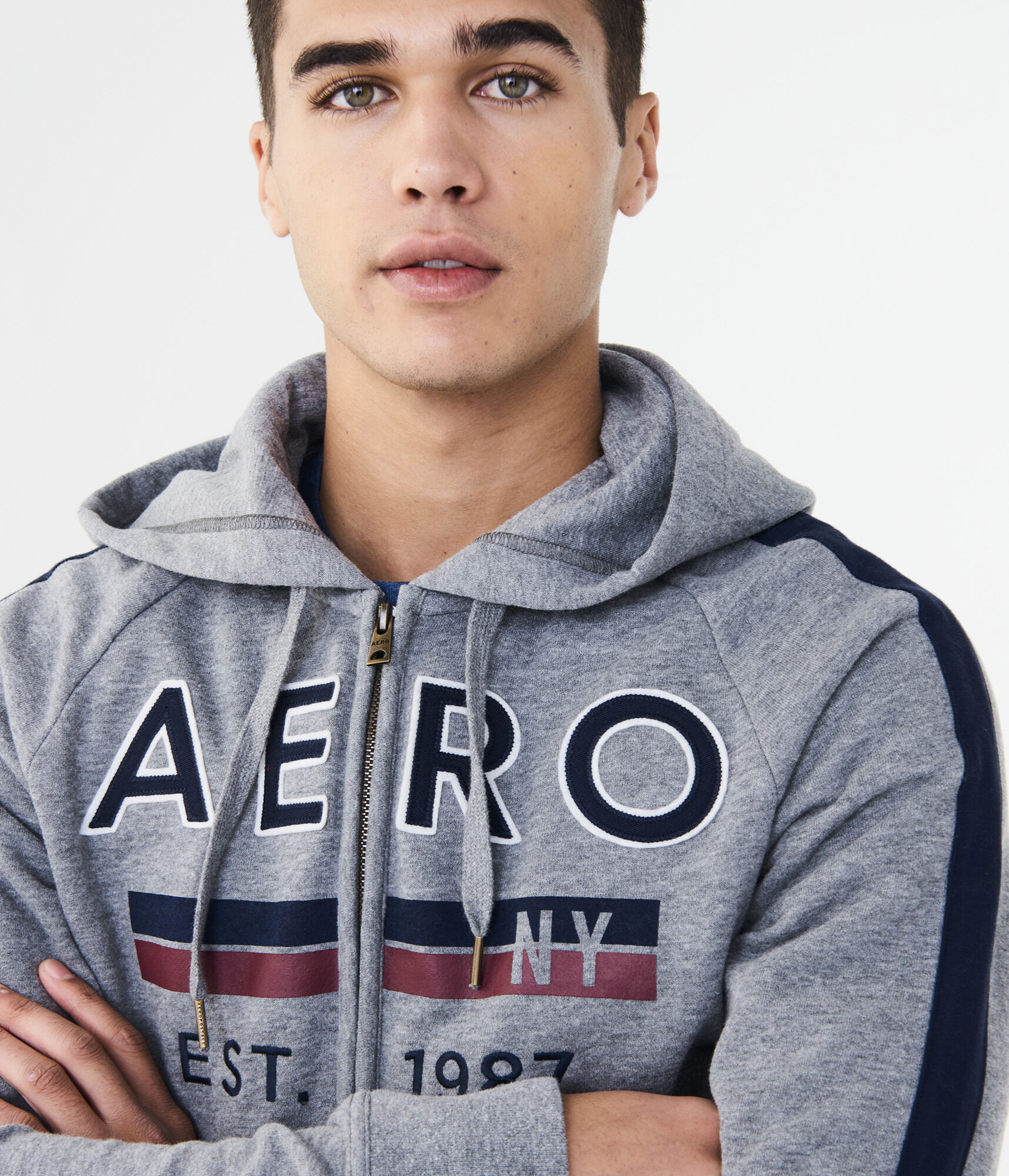 Aero NY Est. 1987 Full-Zip Hoodie