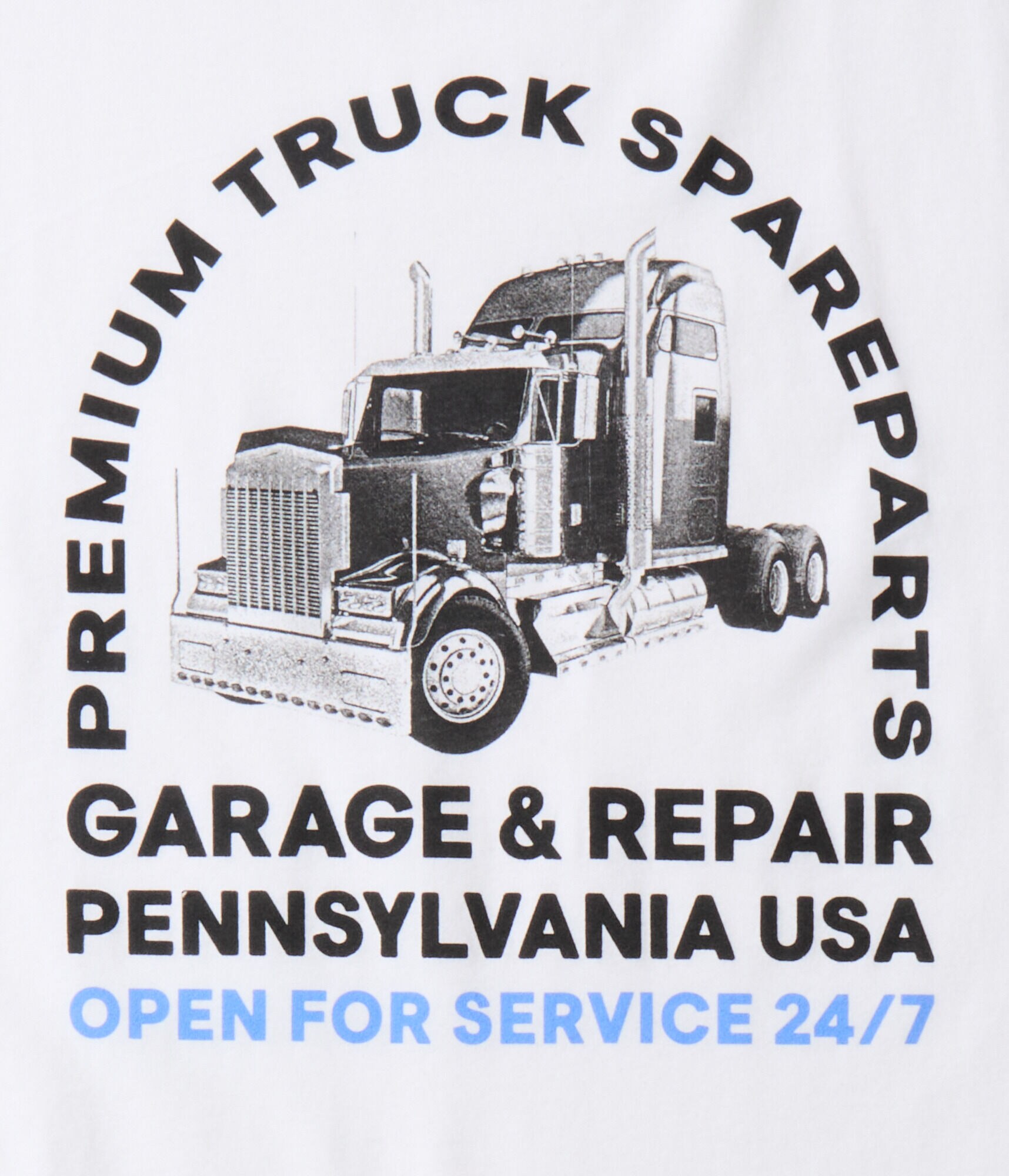 Premium Truck Repair Graphic Tee