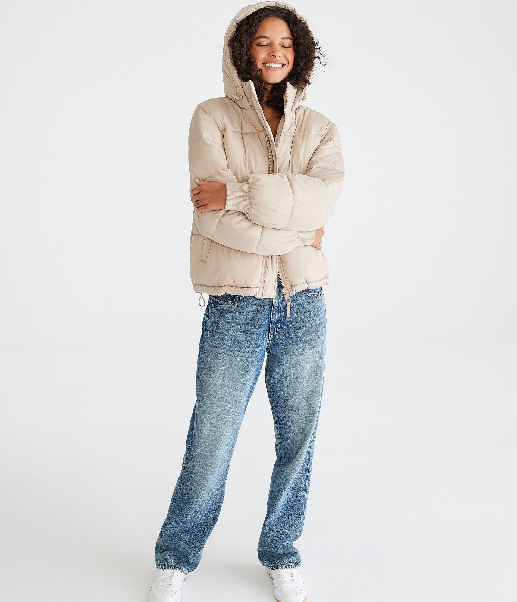 Midweight Hooded Puffer Jacket