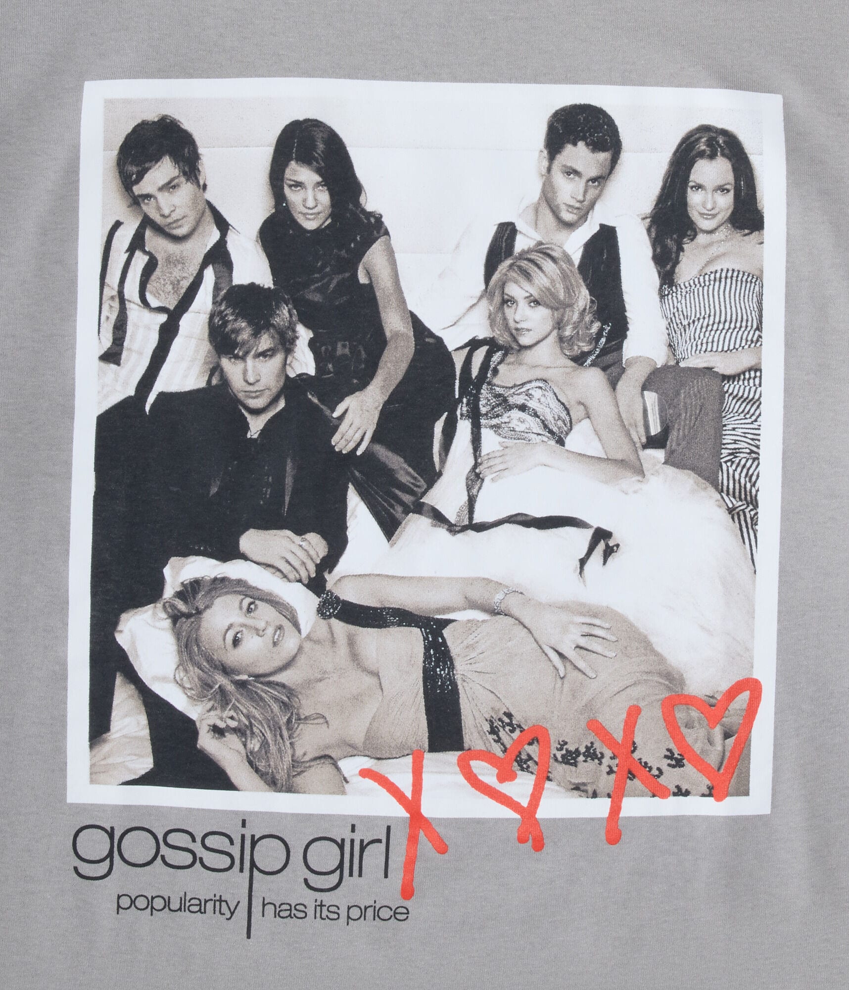 Gossip Girl Oversized Graphic Tee