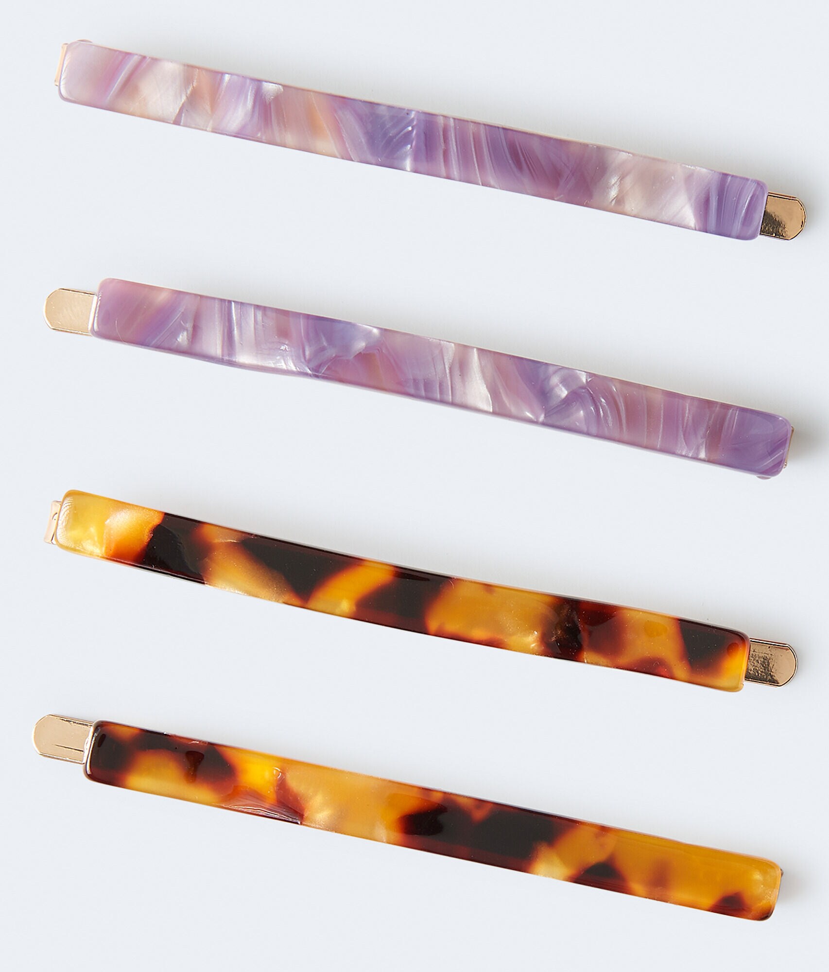 Color Swirl Hair Slide 4-Pack