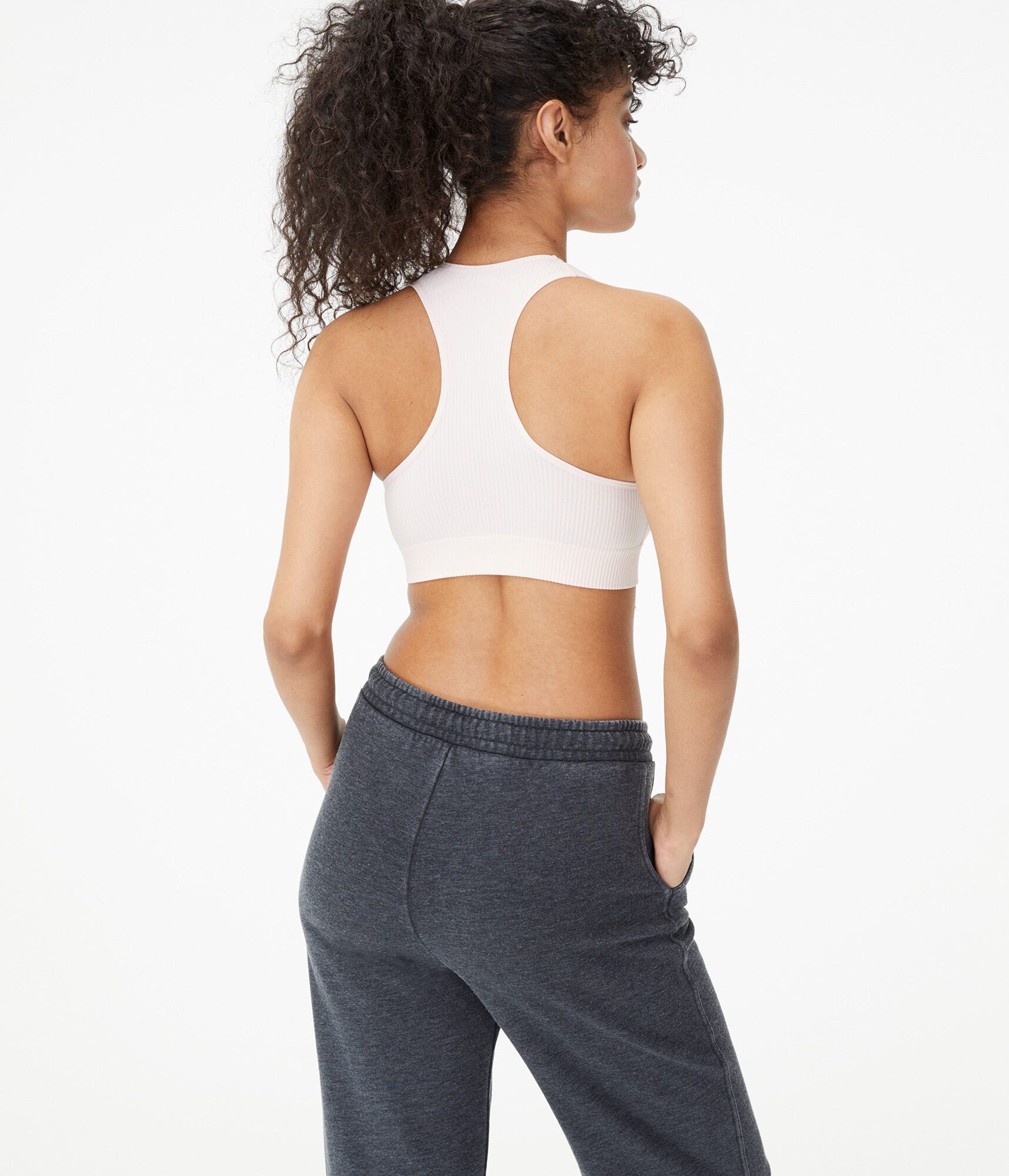 Seriously Soft Seamless Racerback Sports Bra