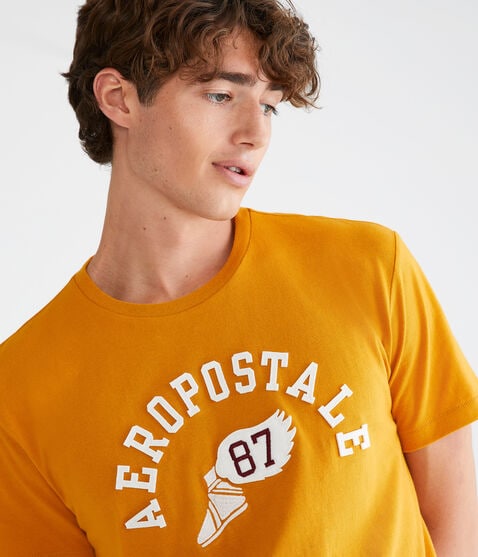 Aeropostale 87 Winged Foot Graphic Tee