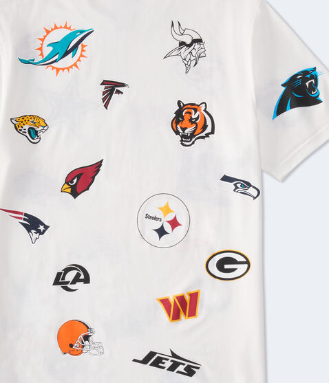 NFL Team Logos Relaxed Graphic Tee NFL Team Logos Relaxed Graphic Tee