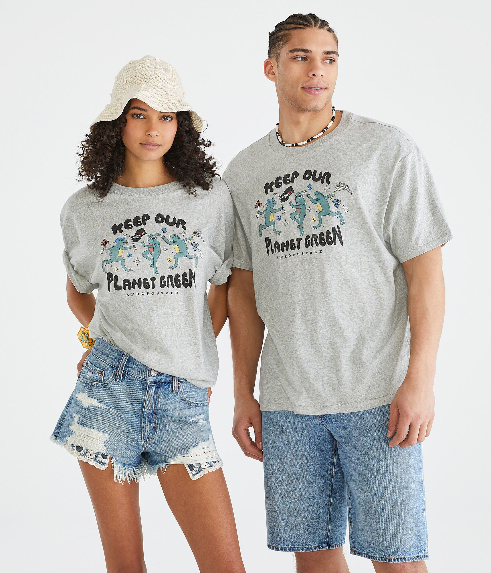 AERO | GLOBAL CITIZEN&reg; Planet Green Relaxed Tee