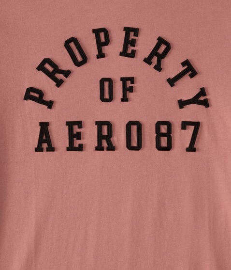 Property Of Aero Appliqué Graphic Tee Property Of Aero Appliqué Graphic Tee