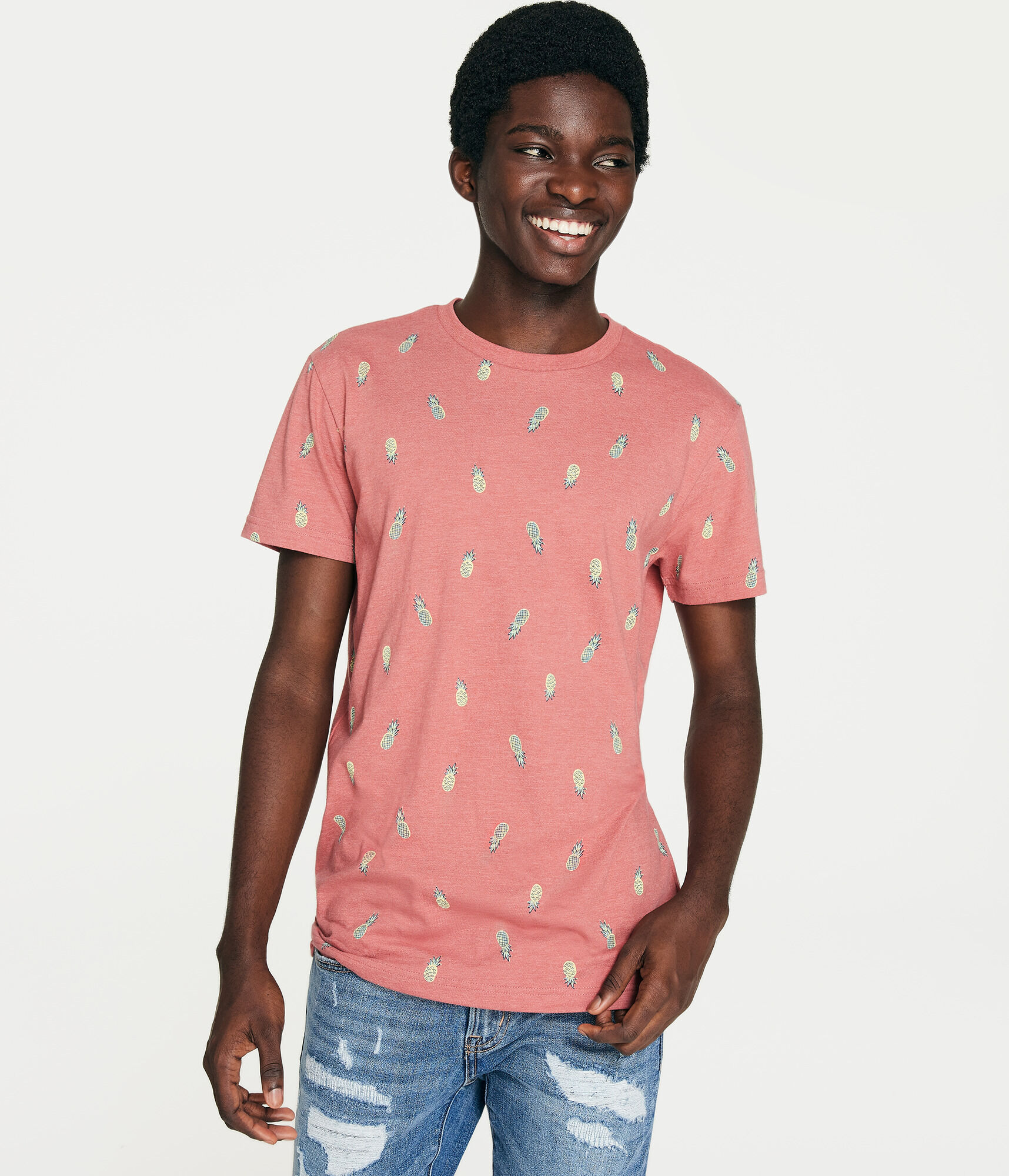 Allover Pineapple Graphic Tee