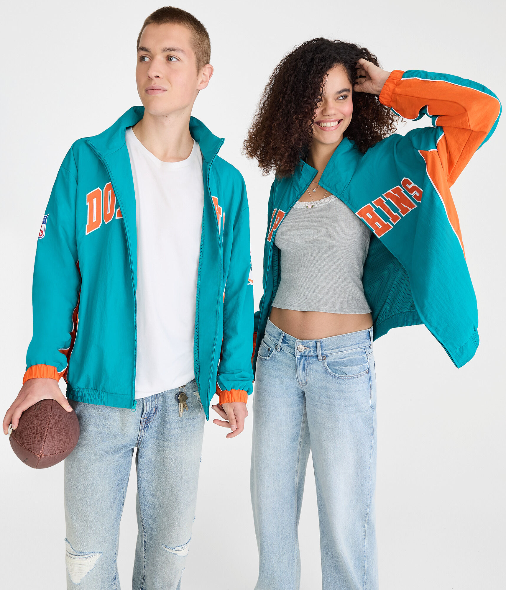 Miami Dolphins Full-Zip Track Jacket
