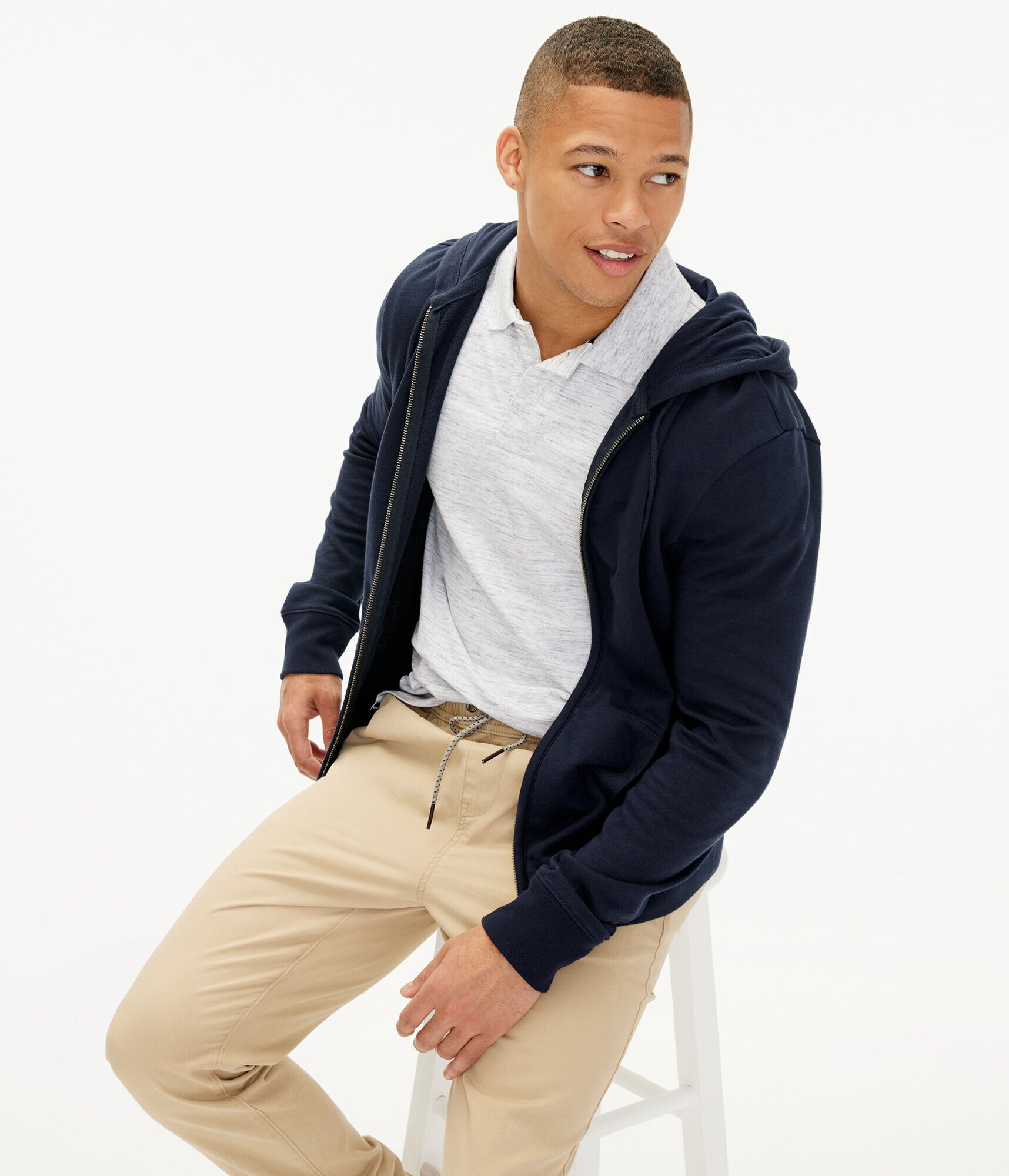 Uniform Full-Zip Hoodie