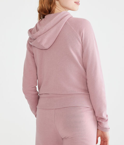Aeropostale Script Circle Full-Zip Hoodie Aeropostale Script Circle Full-Zip Hoodie