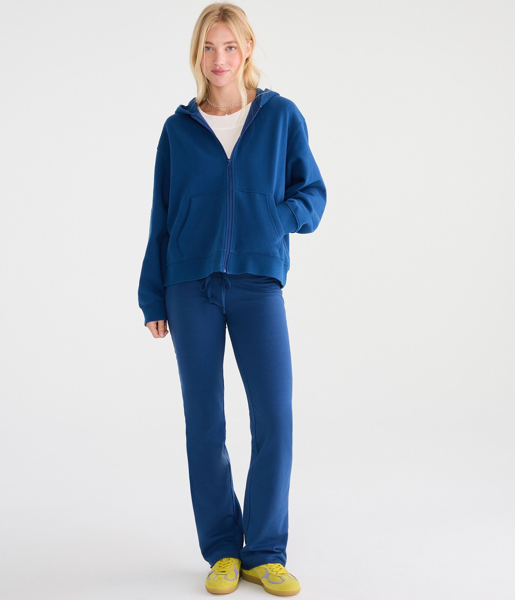 Cloud Soft Oversized Full-Zip Hoodie