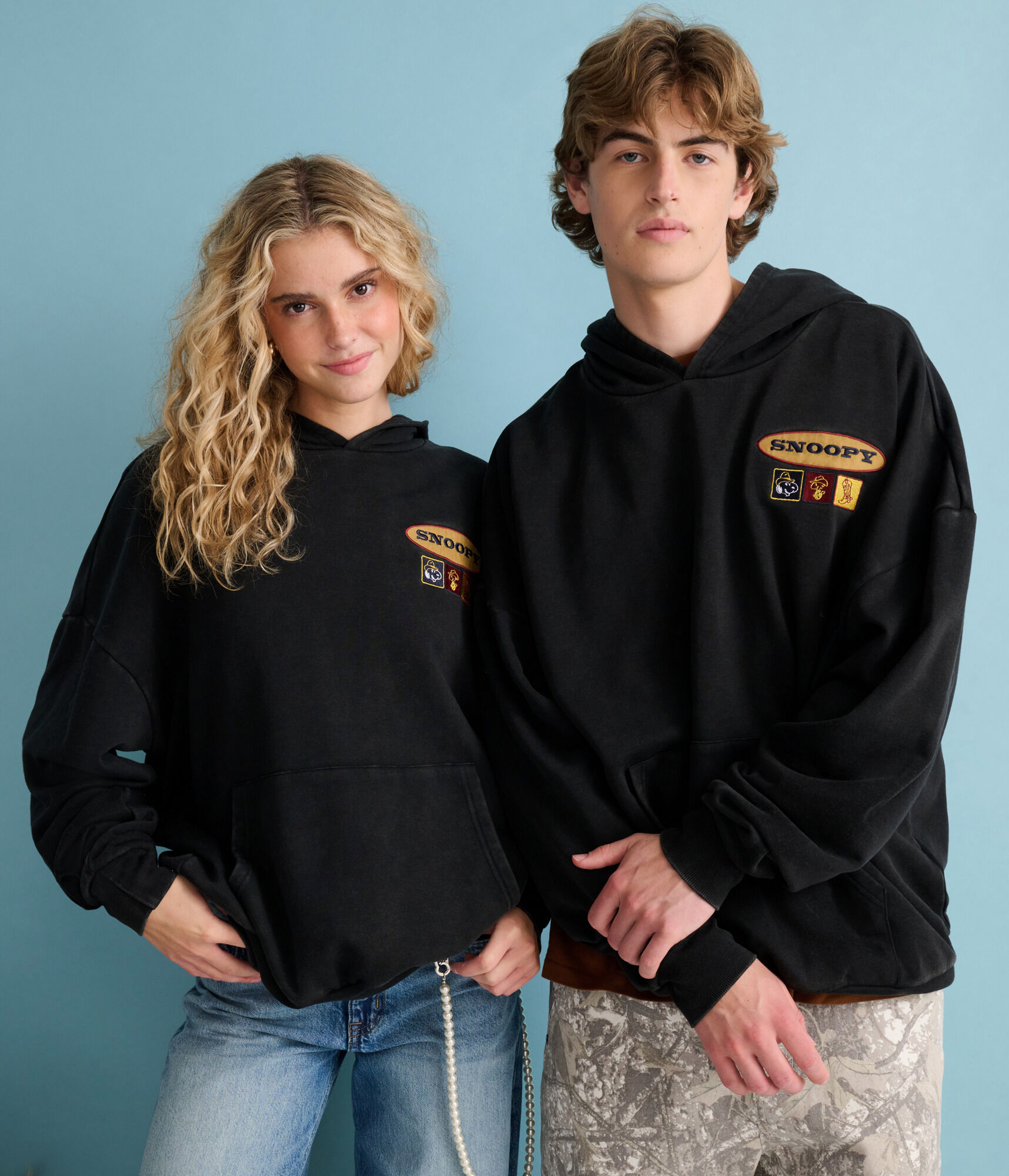 Peanuts® | Aéropostale Western Snoopy Cowboy Boot Pullover Hoodie