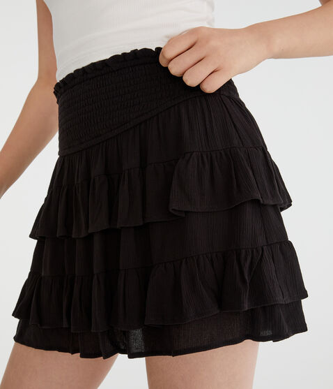 High-Waisted Ruffled Flippy Skort High-Waisted Ruffled Flippy Skort
