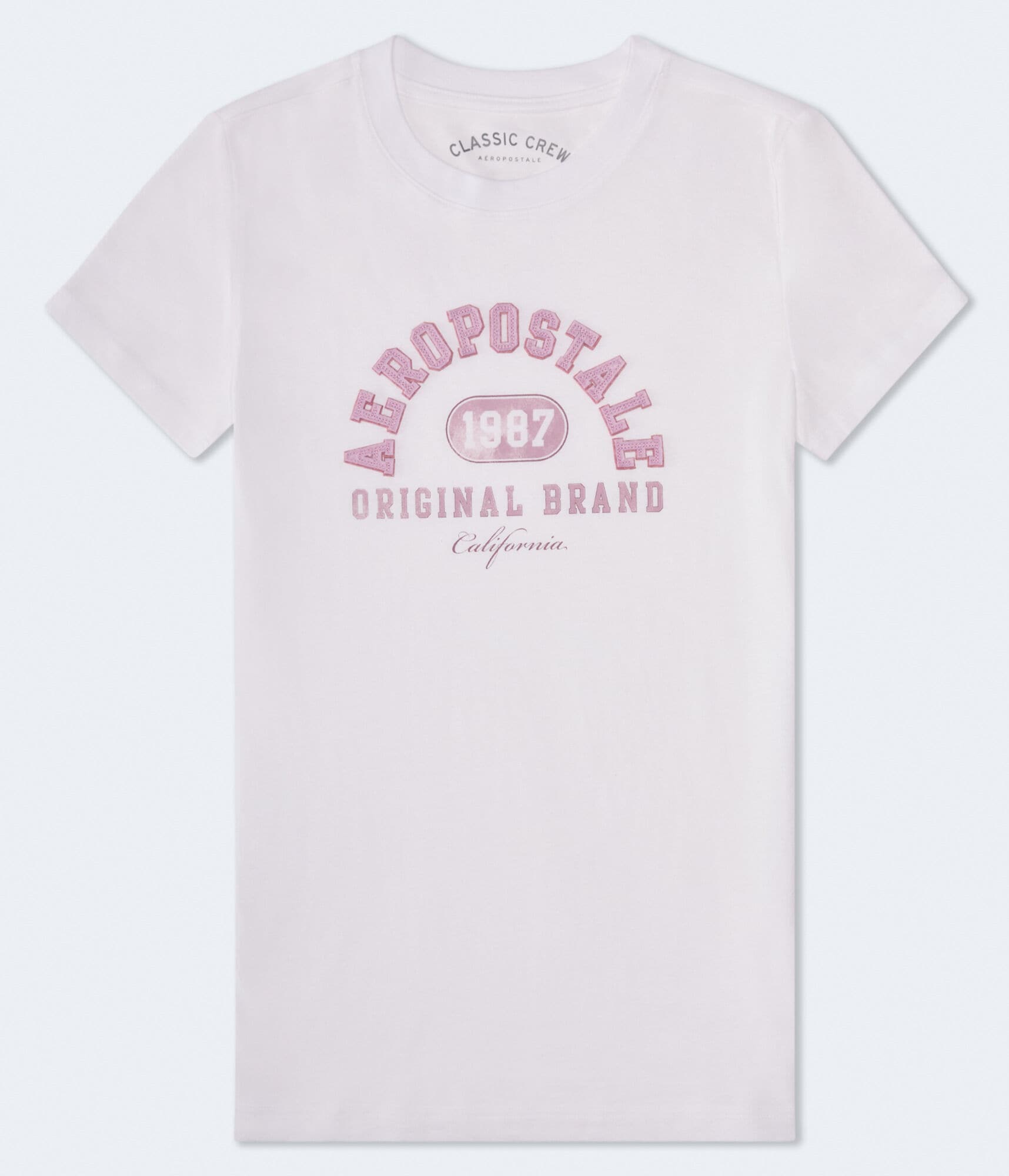 Aeropostale Arch Appliqué Graphic Tee