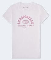 Aeropostale Arch Appliqué Graphic Tee