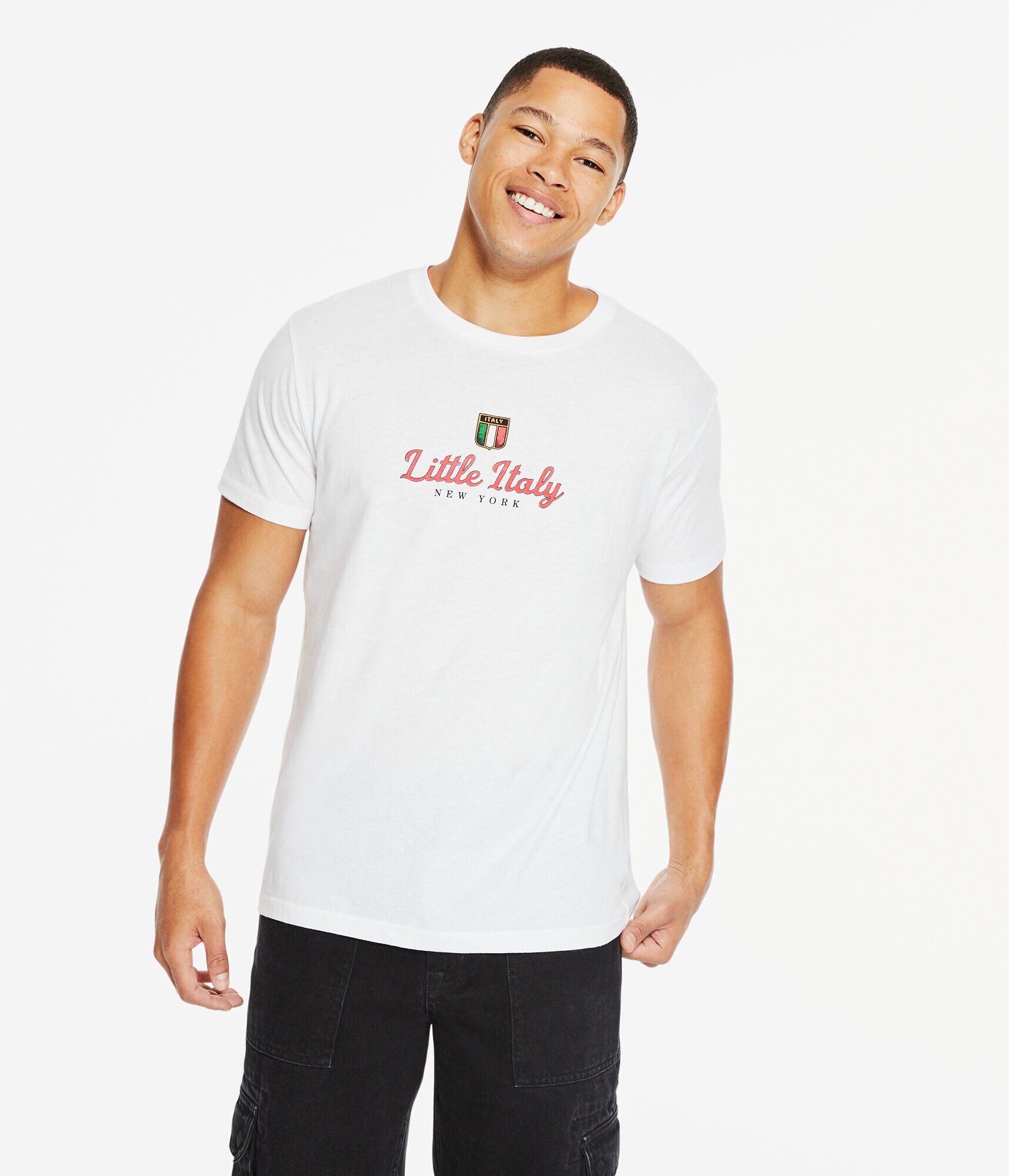 Little Italy Crest Graphic Tee
