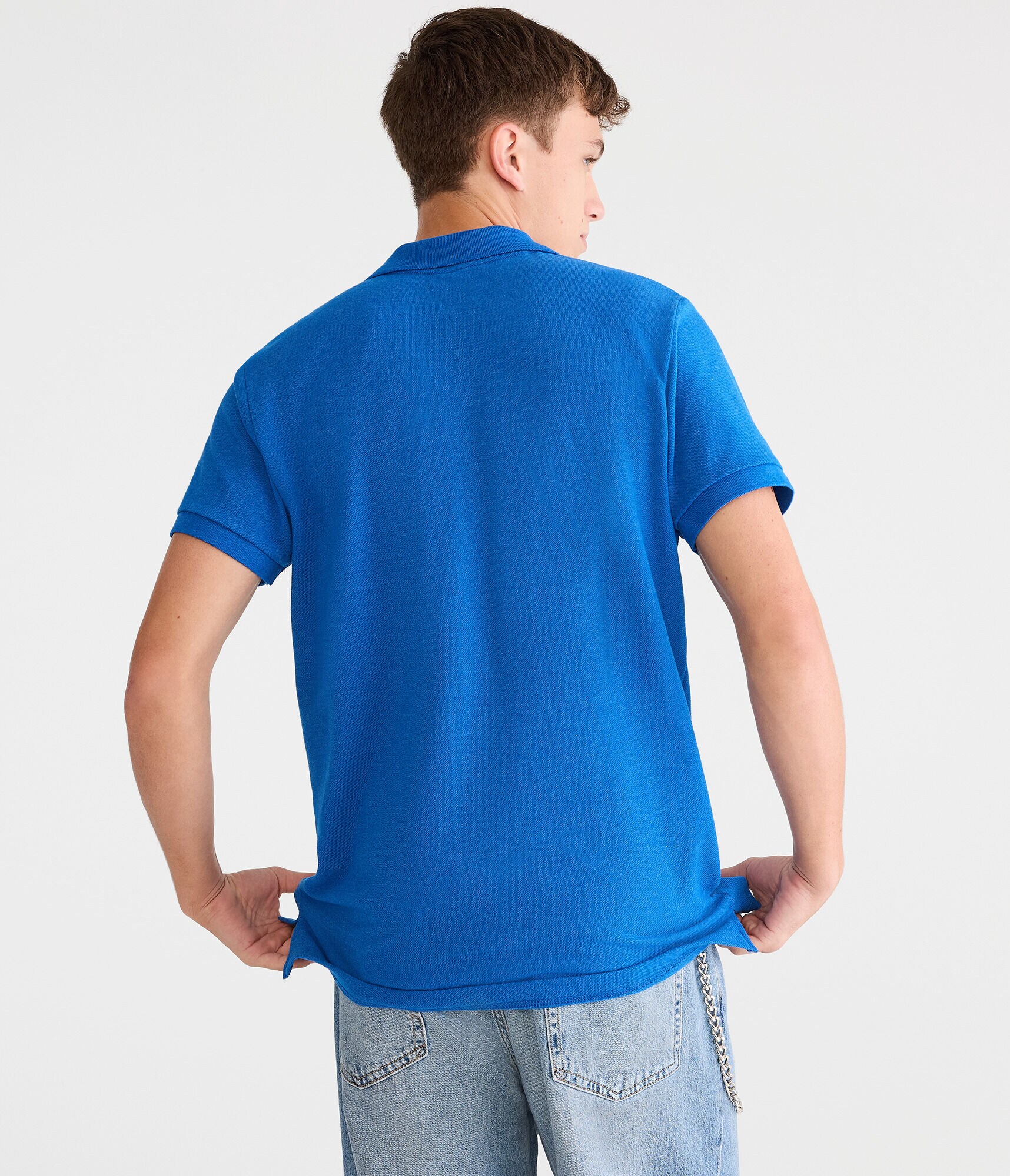 Eco A87 Logo Piqu&eacute; Polo