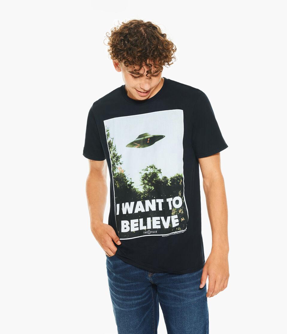 The X-Files Believe Poster Graphic Tee