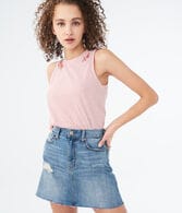 Seriously Soft Striped Floral Tank