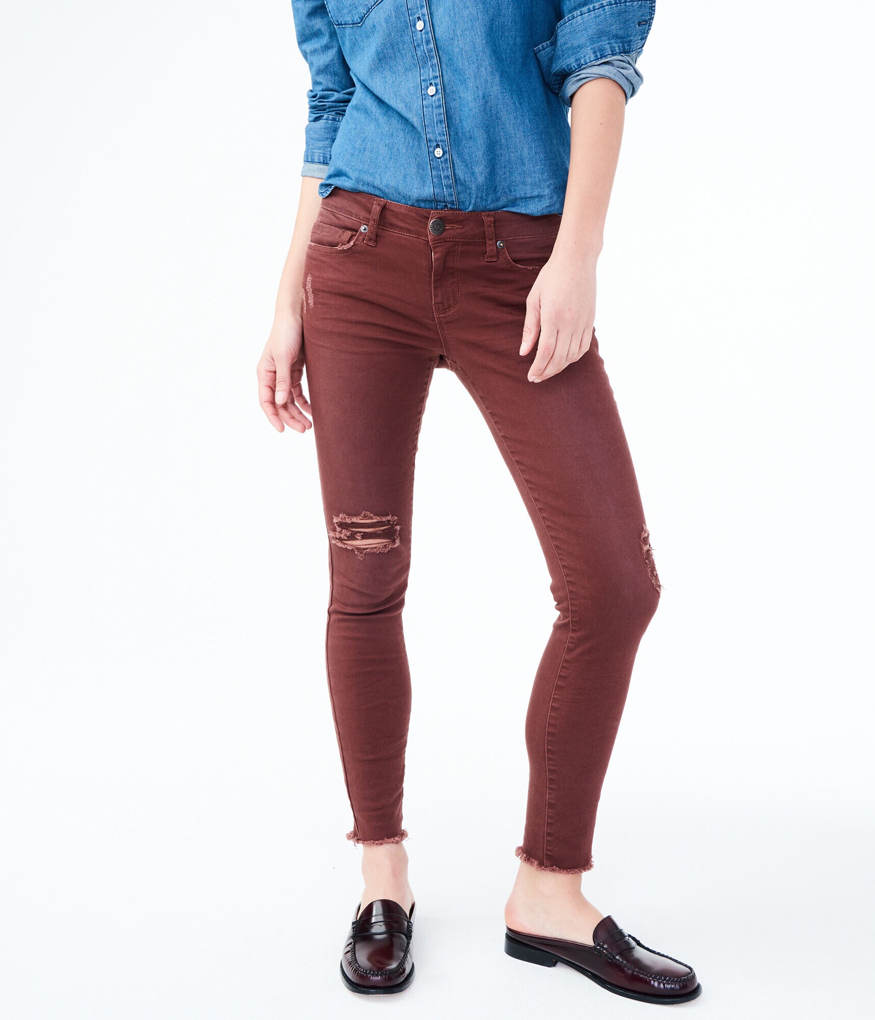 Seriously Stretchy Low-Rise Ankle Jegging