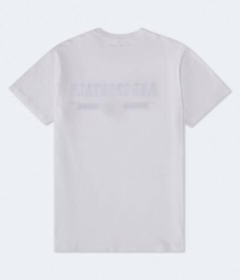 Aeropostale Bear Crest Appliqué Graphic Tee Aeropostale Bear Crest Appliqué Graphic Tee