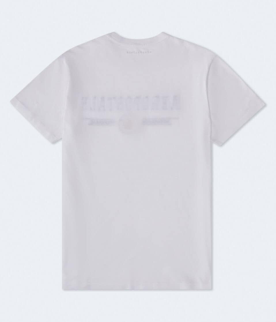 Aeropostale Bear Crest Appliqué Graphic Tee